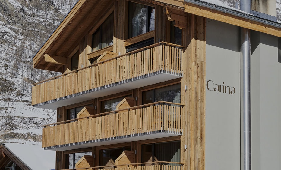 Hotel Carina – Da pensione familiare ad elegante hotel-rifugio
