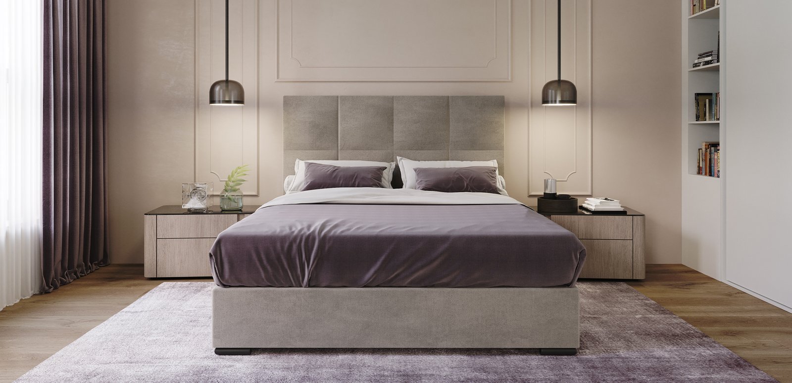 The ideal room for a restful sleep