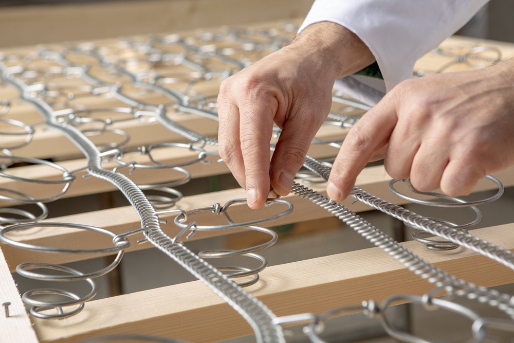 The box spring, symbol of quality bedding