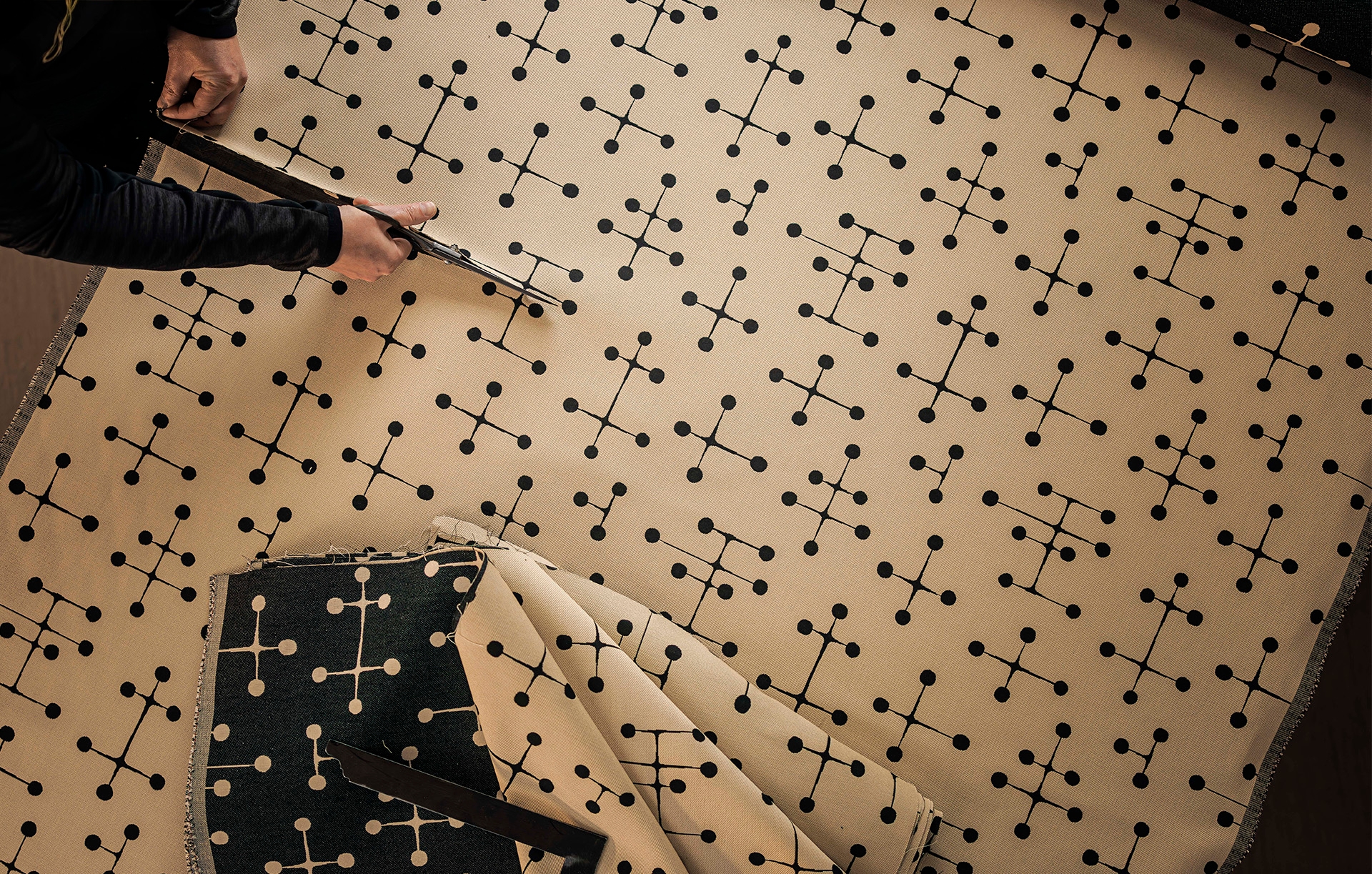 Creating a bed in tribute to a legendary designer